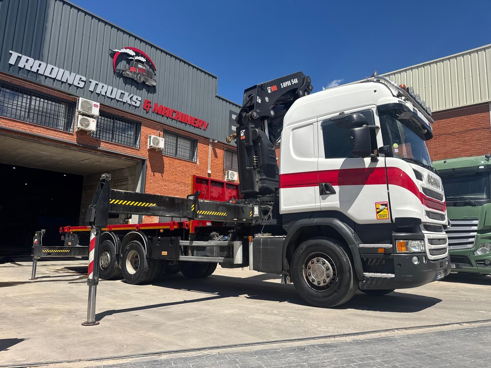 Scania R490 + Grúa Hiab foto 10